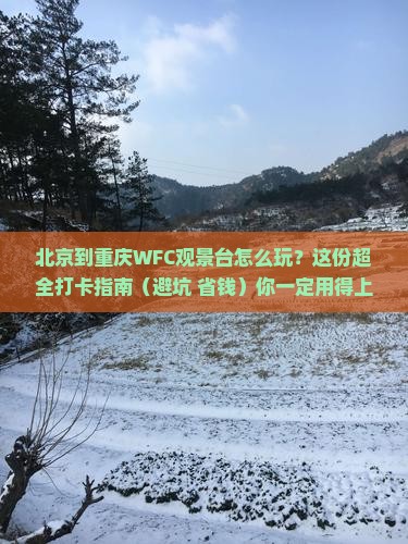 北京到重庆wfc观景台哪里玩
