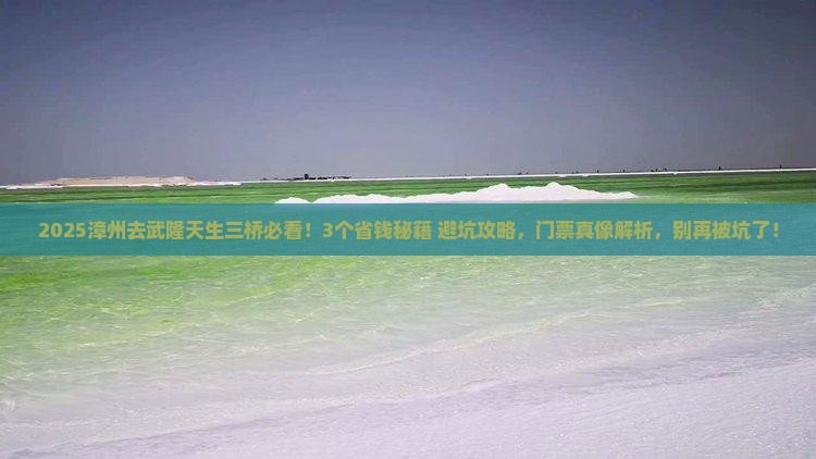 漳州到重庆武隆天生三桥门票