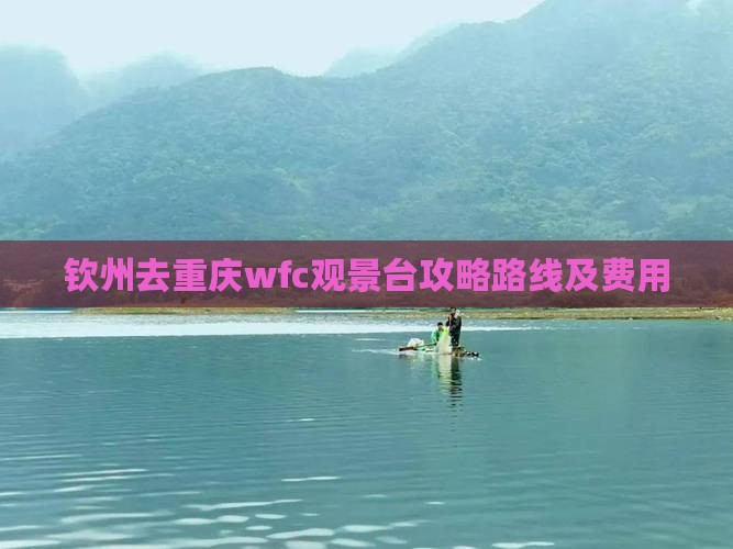 钦州去重庆wfc观景台攻略