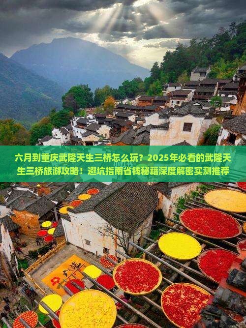 六月到重庆武隆天生三桥团体旅游