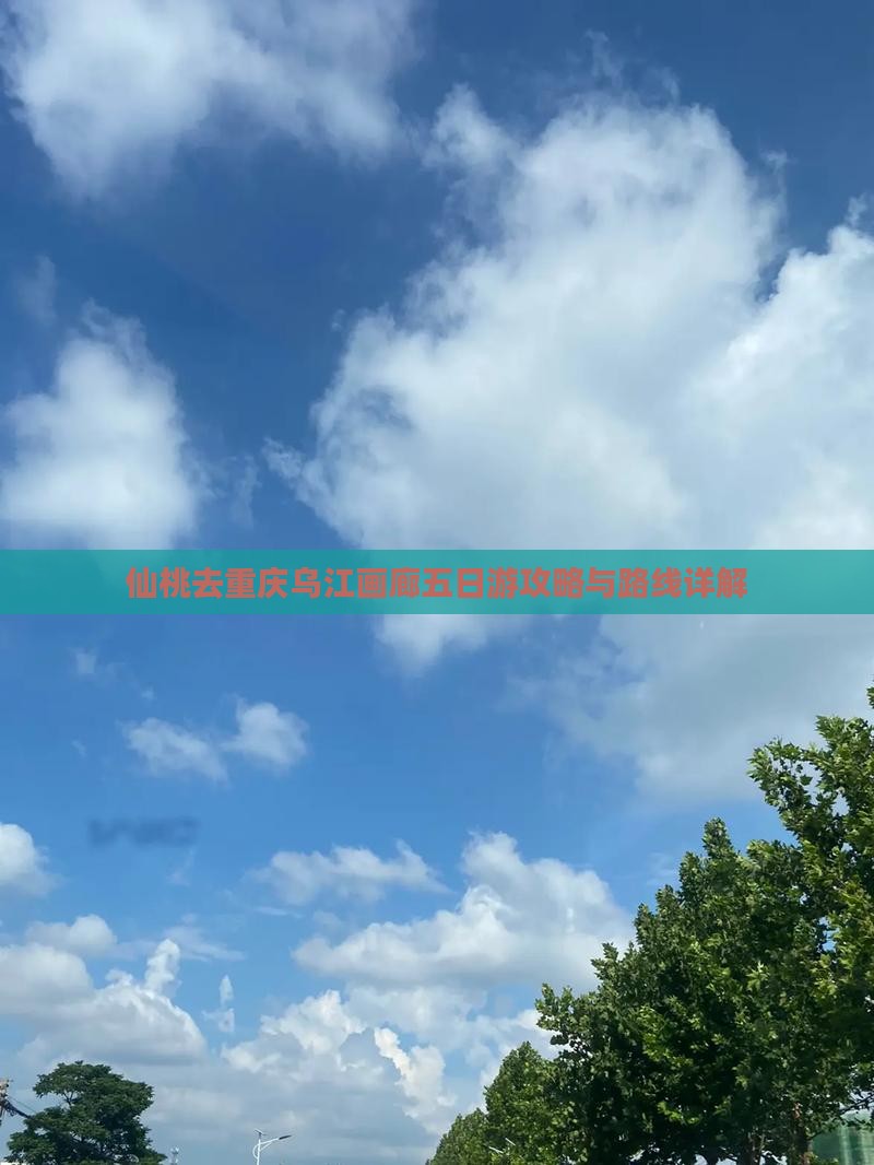 仙桃去重庆乌江画廊五日游