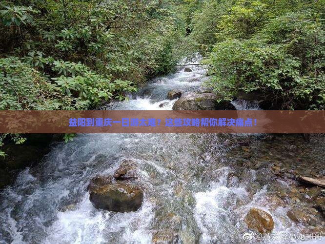 益阳到重庆一日