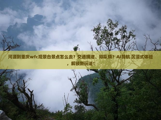 河源到重庆wfc观景台景点