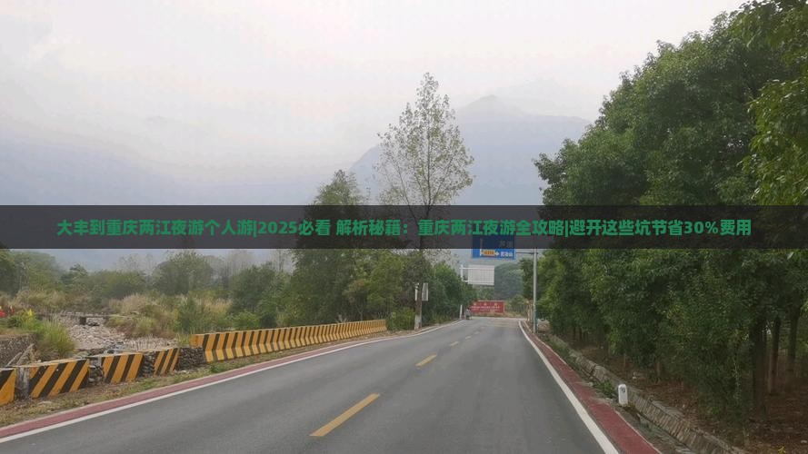 大丰到重庆两江夜游个人游