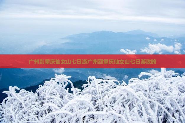 广州到重庆仙女山七日游