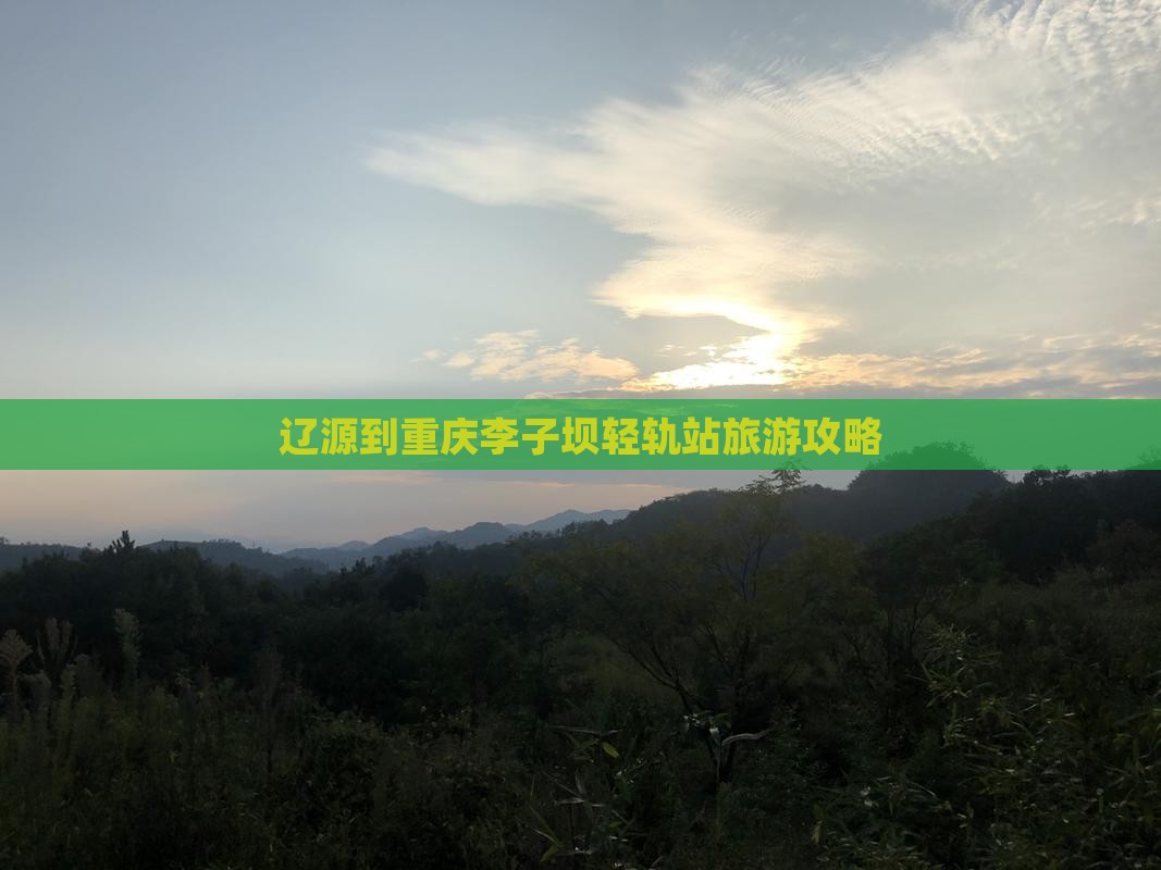 辽源到重庆李子坝轻轨站旅游