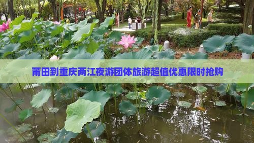 莆田到重庆两江夜游团体旅游