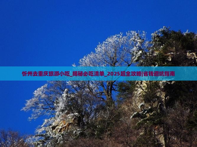 忻州去重庆旅游小吃