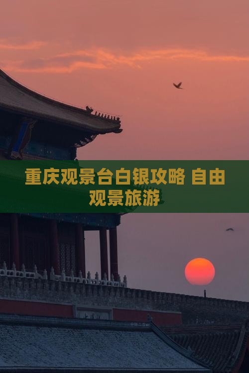 白银到重庆wfc观景台自由团