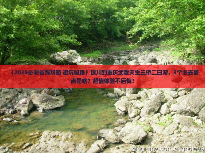 银川到重庆武隆天生三桥二日游