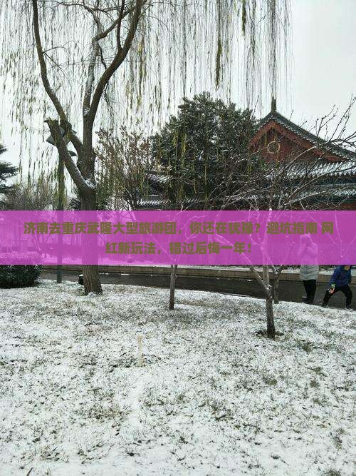 济南去重庆武隆大型旅游团