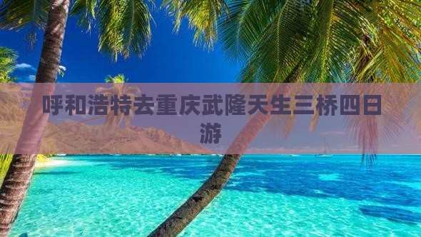 呼和浩特去重庆武隆天生三桥四日游