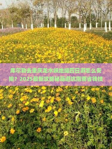 库尔勒去重庆龙水峡地缝四日游