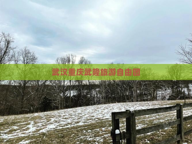 武汉去重庆武隆自由团