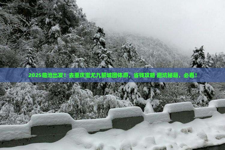 临沧去重庆蚩尤九黎城团体旅游