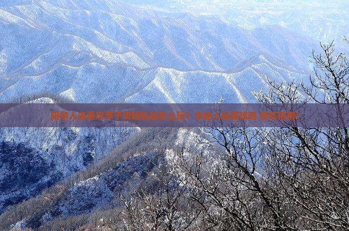阳泉去重庆李子坝轻轨站哪里玩