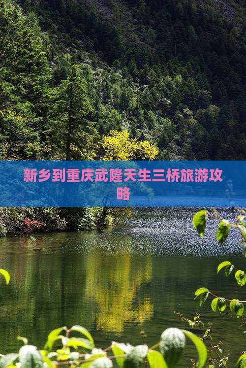 新乡到重庆武隆天生三桥自由团 新乡到重庆武隆天生三桥自由团