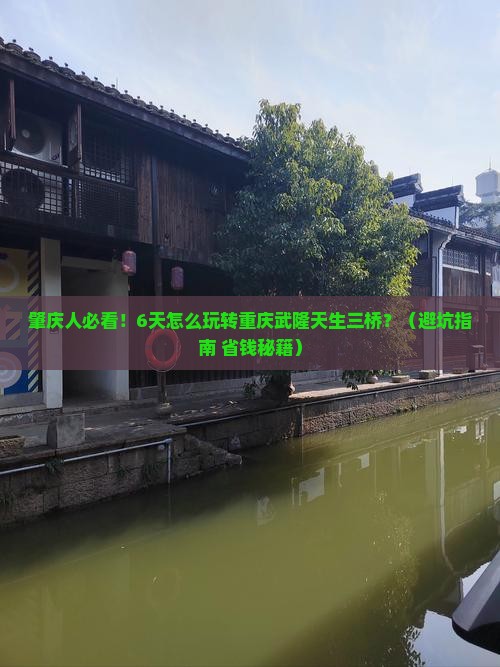 肇庆去重庆武隆天生三桥六日游