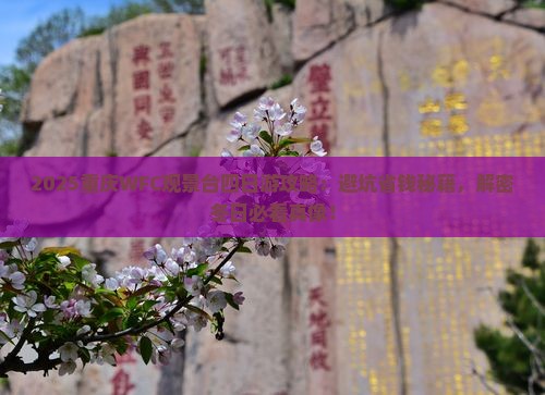 冬天到重庆wfc观景台四日游