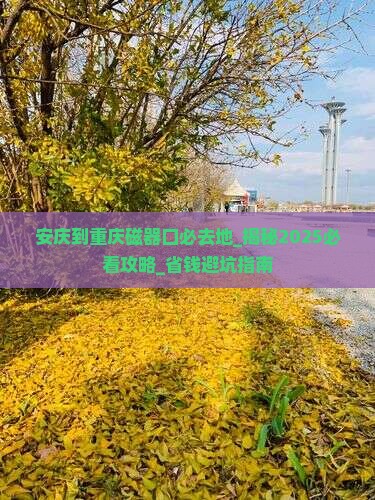 安庆到重庆磁器口必去地
