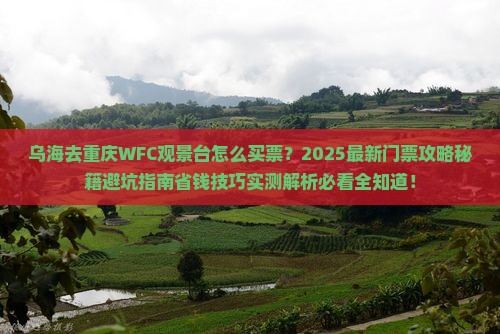 乌海去重庆wfc观景台门票
