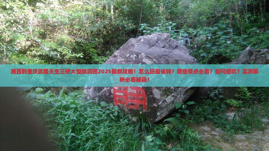 湘西到重庆武隆天生三桥大型旅游团