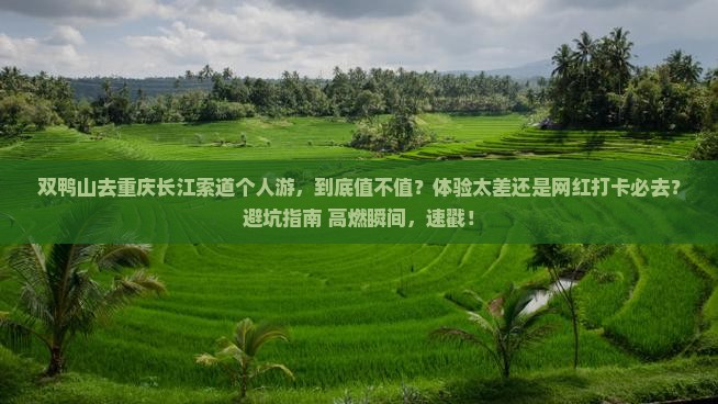 双鸭山去重庆长江索道个人游