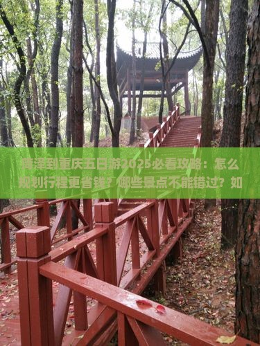 菏泽到重庆五日游