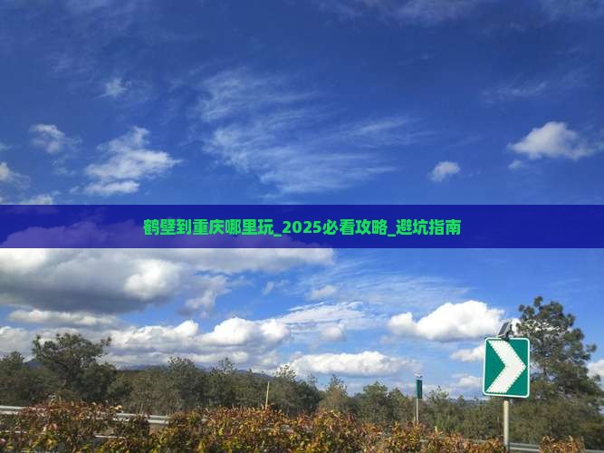 鹤壁到重庆哪里玩