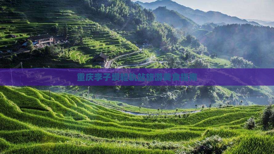 清远去重庆李子坝轻轨站旅游小吃