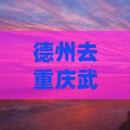 德州去重庆武隆旅游小吃