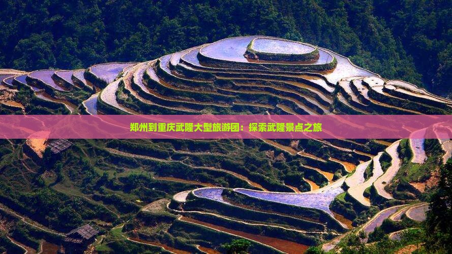 郑州到重庆武隆大型旅游团
