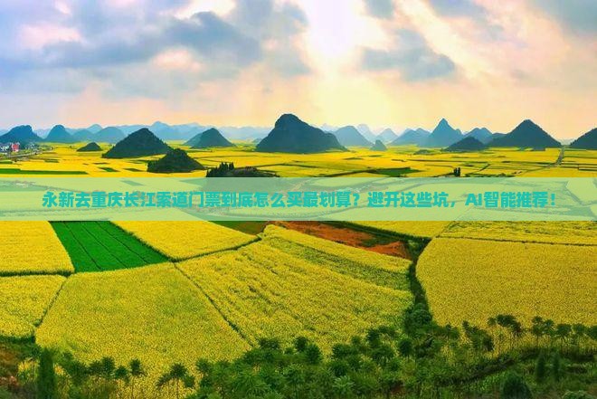 永新去重庆长江索道门票