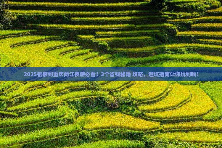 张掖到重庆两江夜游团体旅游