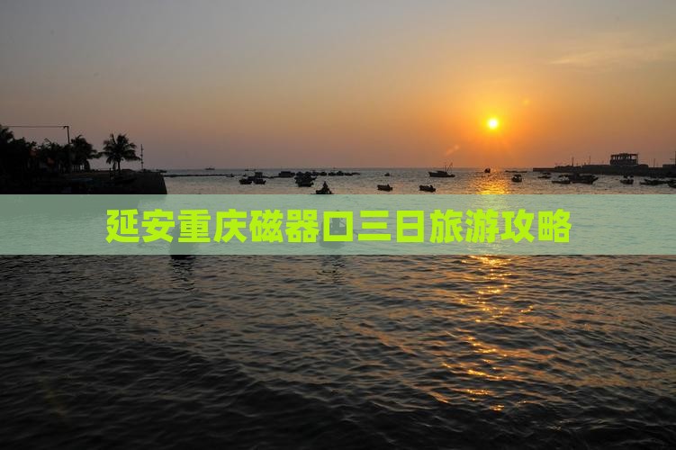 延安到重庆磁器口三日游