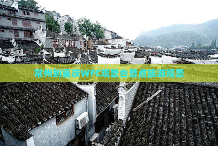 常州到重庆wfc观景台大型旅游团