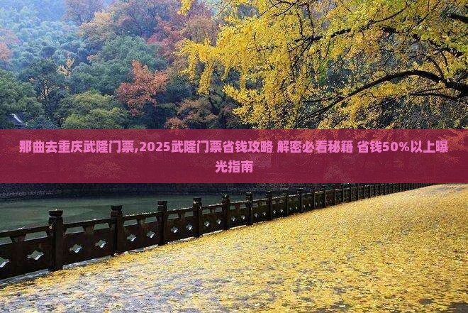 那曲去重庆武隆门票