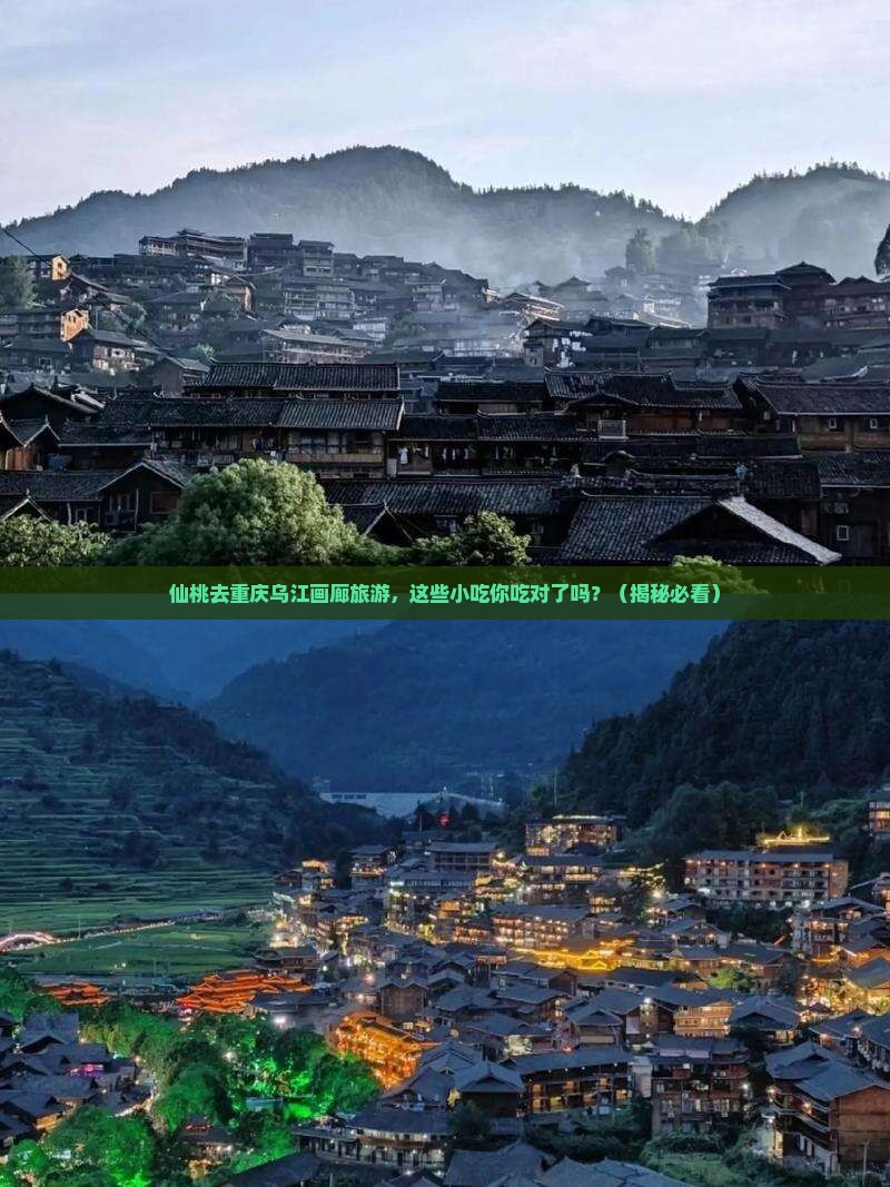 仙桃去重庆乌江画廊旅游小吃