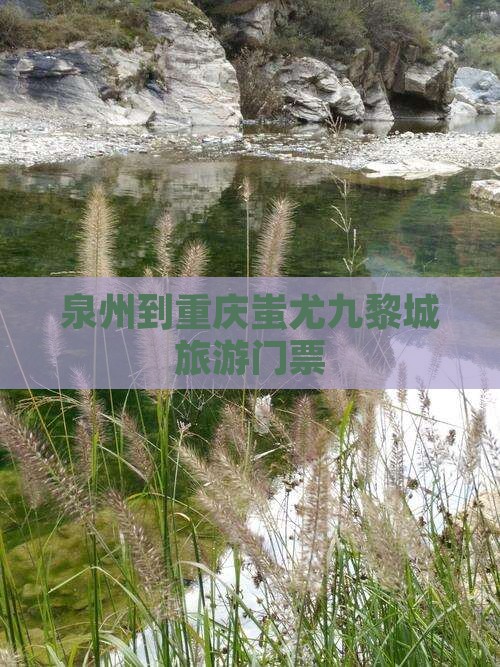 泉州到重庆蚩尤九黎城门票