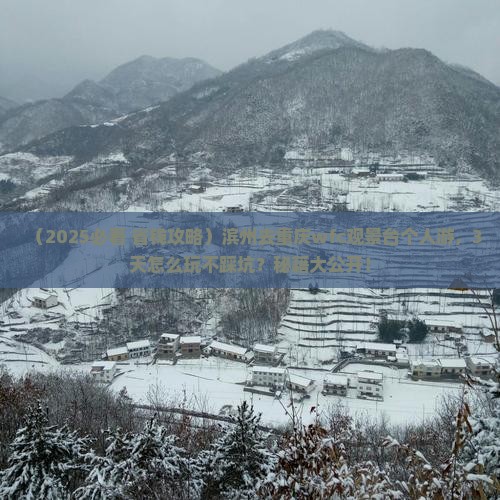滨州去重庆wfc观景台个人游
