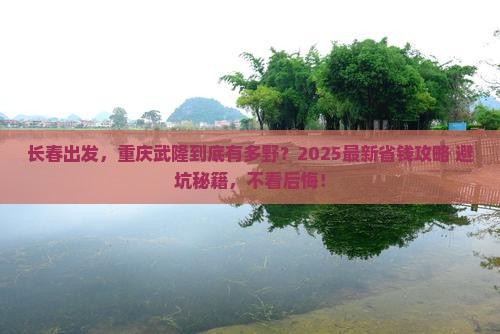 长春去重庆武隆攻略