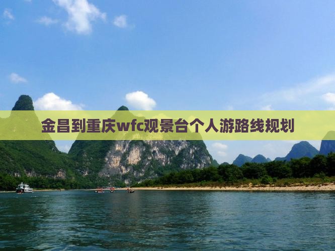 金昌到重庆wfc观景台个人游