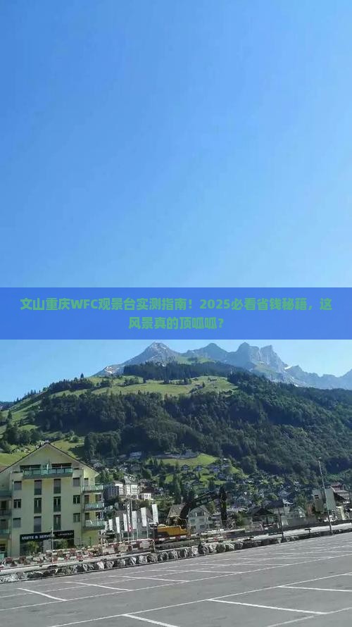 文山去重庆wfc观景台个人游