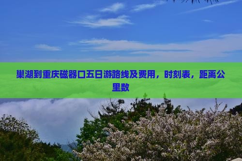 巢湖到重庆磁器口五日游