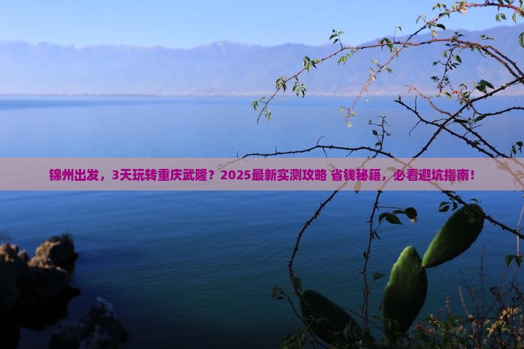 锦州到重庆武隆三日游