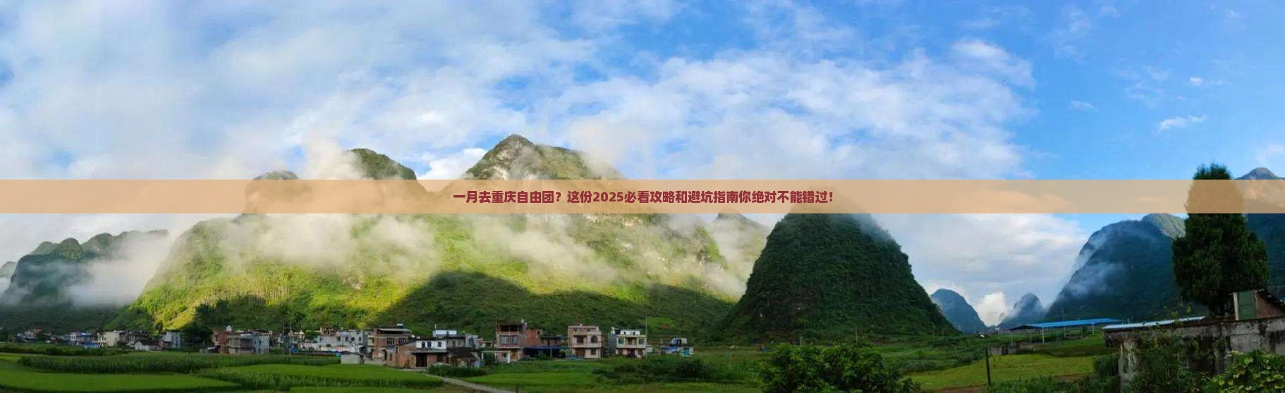 一月去重庆自由团