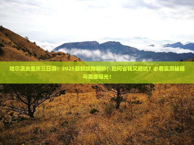 哈尔滨去重庆三日游