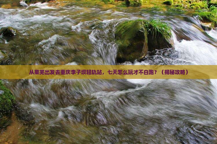 莱芜去重庆李子坝轻轨站七日游