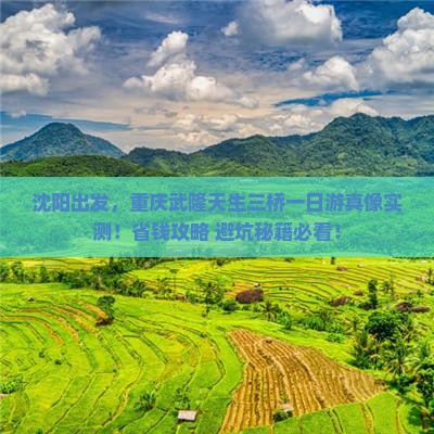 沈阳到重庆武隆天生三桥一日