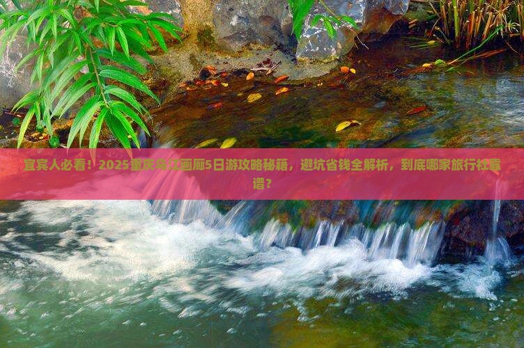 宜宾去重庆乌江画廊旅行社